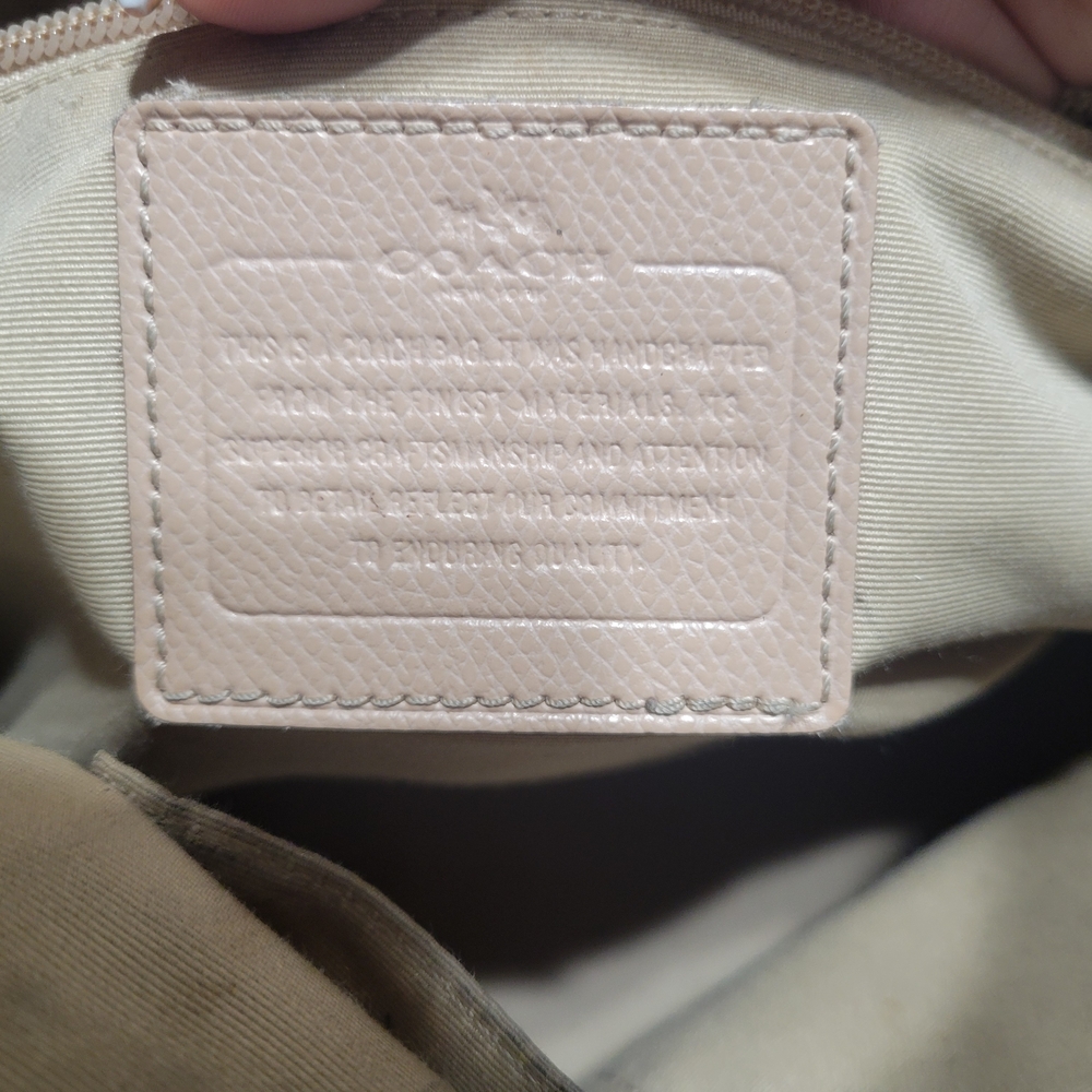 Coach‎ Tan Leather Tote Bag - Picture 10 of 14